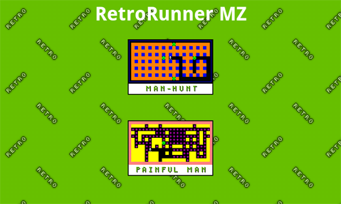 RetroRunner MZ screen